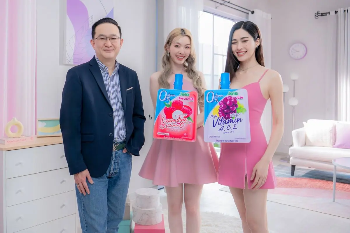 SNNP เปิดตัว “เจเล่ บิวตี้” สูตรใหม่ น้ำตาล 0% ตอบโจทย์ไลฟ์สไตล์คนรุ่นใหม่ที่ใส่ใจสุขภาพมากขึ้น