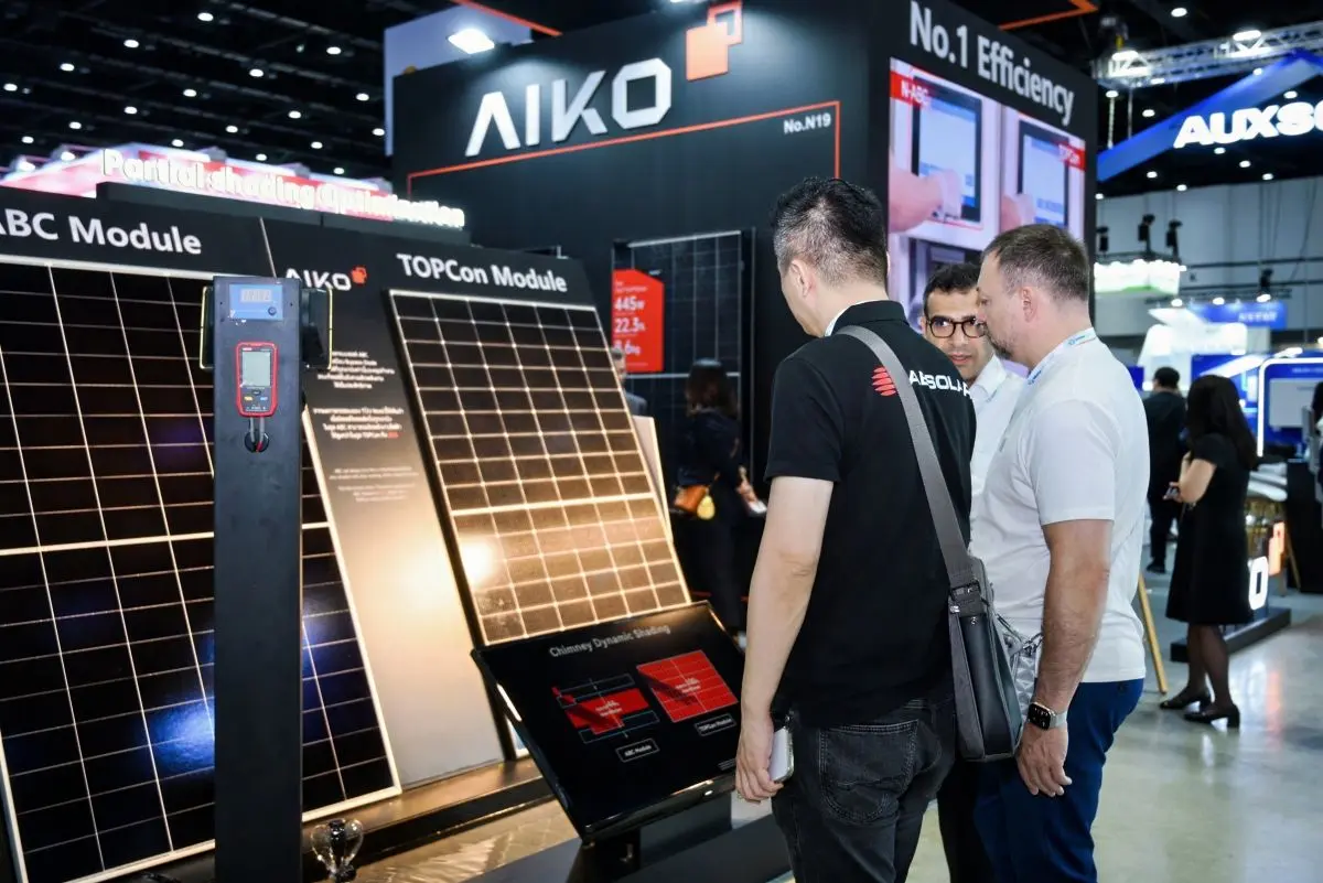 AIKO แบรนด์โซลาร์ชั้นนำระดับโลก ดึงดูดความสนใจของผู้เข้าร่วมในงาน ASIA Sustainable Energy Week 2025 (ASEW) ณ ศูนย์การประชุมแห่งชาติสิริกิติ์ (QSNCC) กรุงเทพฯ ระหว่างวันที่ 2-4 กรกฎาคม 2568...