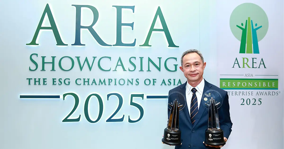 บริษัท ผลิตไฟฟ้า จำกัด (มหาชน) หรือ EGCO Group คว้ารางวัล Asia Responsible Enterprise Awards (AREA) 2025 เป็นครั้งที่ 4 ใน 2 สาขา ได้แก่ สาขา Green Leadership จากการกำหนดเป้าหมายที่ชัดเจนในการ...