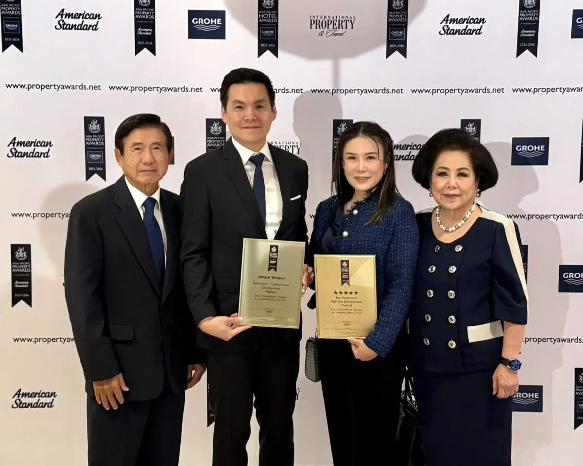 ปรีดา เรียลเอสเตส สร้างชื่อบนเวทีระดับนานาชาติ “โซลเลซ พหลฯ–ประดิพัทธ์” คว้า 2 รางวัลระดับ 5 ดาว จากเวที International Property Award – Asia Pacific 2025 หนึ่งในรางวัลด้านอสังหาริมทรัพย์ทรง...