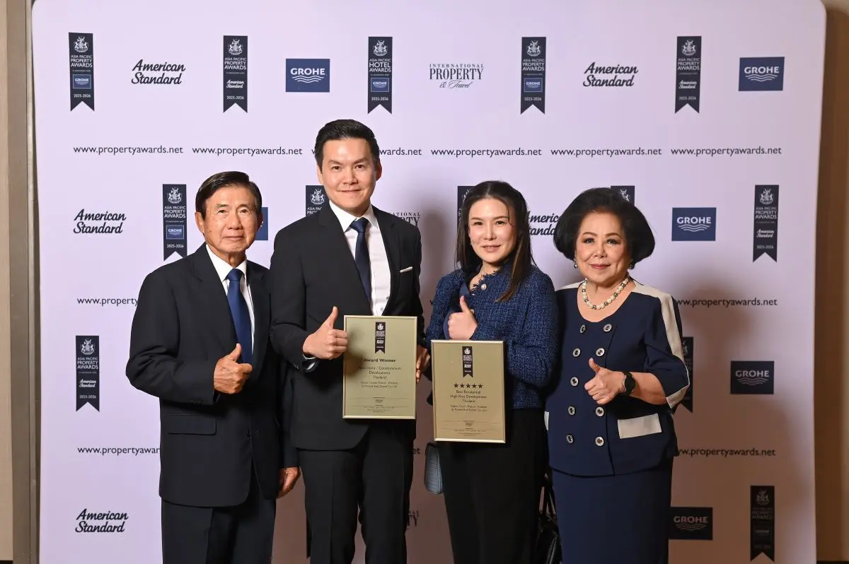 ปรีดา เรียลเอสเตส สร้างชื่อบนเวทีระดับนานาชาติ “โซลเลซ พหลฯ–ประดิพัทธ์” คว้า 2 รางวัลระดับ 5 ดาว จากเวที International Property Award – Asia Pacific 2025 หนึ่งในรางวัลด้านอสังหาริมทรัพย์ทรง...