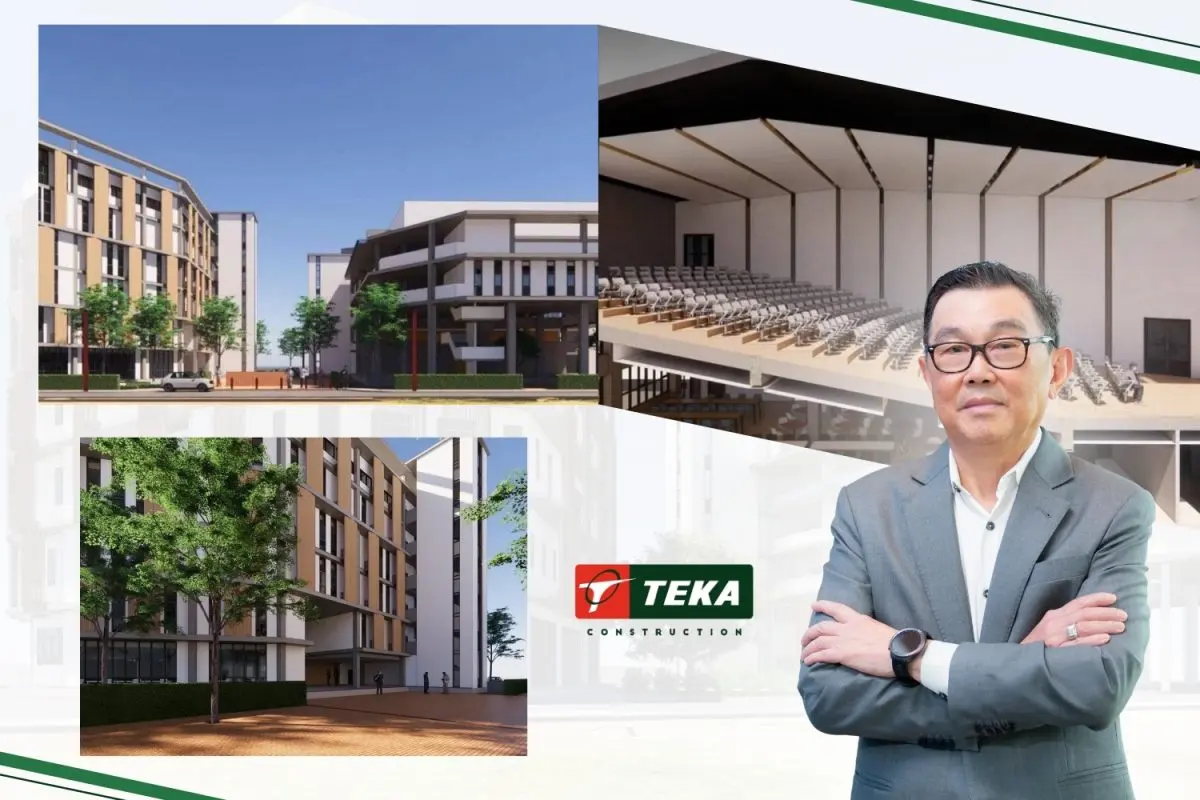 บมจ. ฑีฆาก่อสร้าง (TEKA) ยกระดับศักยภาพก้าวสู่การเป็นผู้รับเหมาก่อสร้างแบบครบวงจร (Turnkey Project) อย่างเต็มรูปแบบ ล่าสุดเดินหน้าโครงการแรก “โรงเรียนนานาชาติ Raffles American School”...