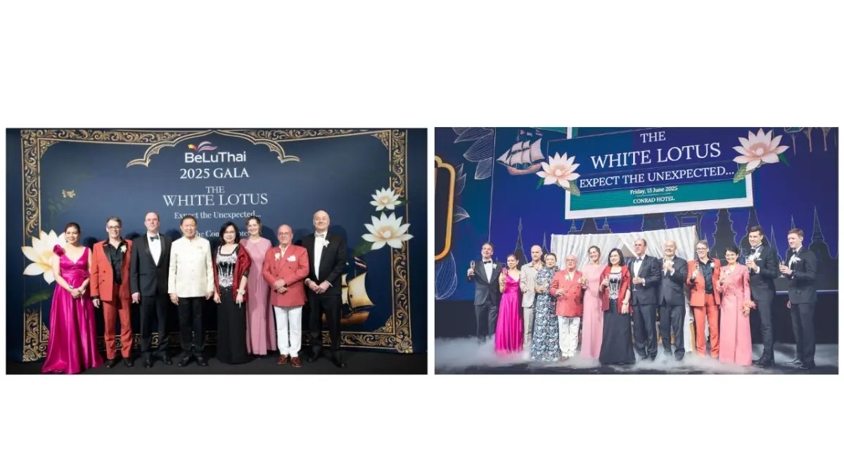 An Evening of Elegance: &#8220;BeLuThai Gala 2025: The White Lotus: Expect the Unexpected&#8221; Exclusive Exhibition by Royal Botania