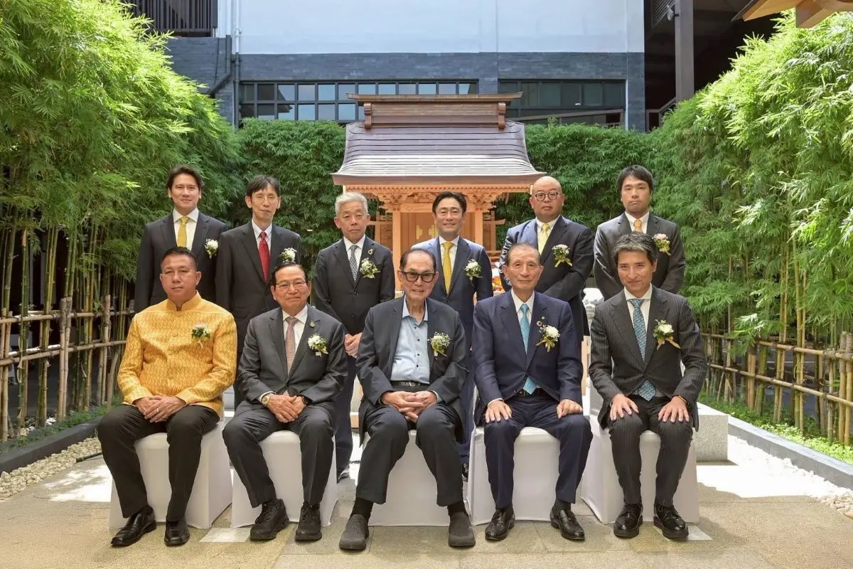 บริษัท สห โตคิว คอร์ปอเรชั่น จำกัด จัดพิธีวางศิลาฤกษ์ ณ ศาลเจ้าศรีราชาโอคุนิ จินจะ สำหรับโครงการดุสิต สวีท เจ-พาร์ค ศรีราชา