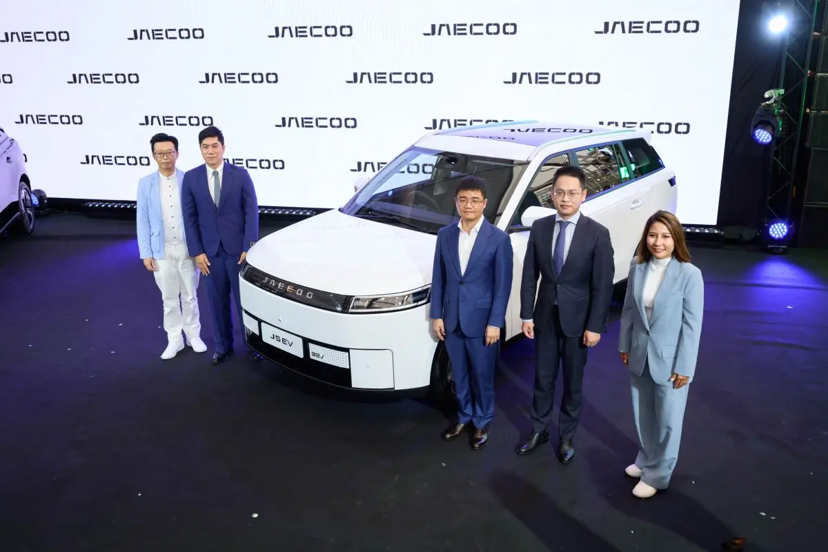 OMODA & JAECOO (อ่านว่า โอโมด้า แอนด์ เจคู่) ผู้นำด้านนวัตกรรมยานยนต์ระดับโลก เปิดตัว “JAECOO 5 EV” ยนตรกรรมไฟฟ้า 100% รุ่นใหม่ล่าสุด ที่ได้รับแรงบันดาลใจการออกแบบจากธรรมชาติหรือที่...