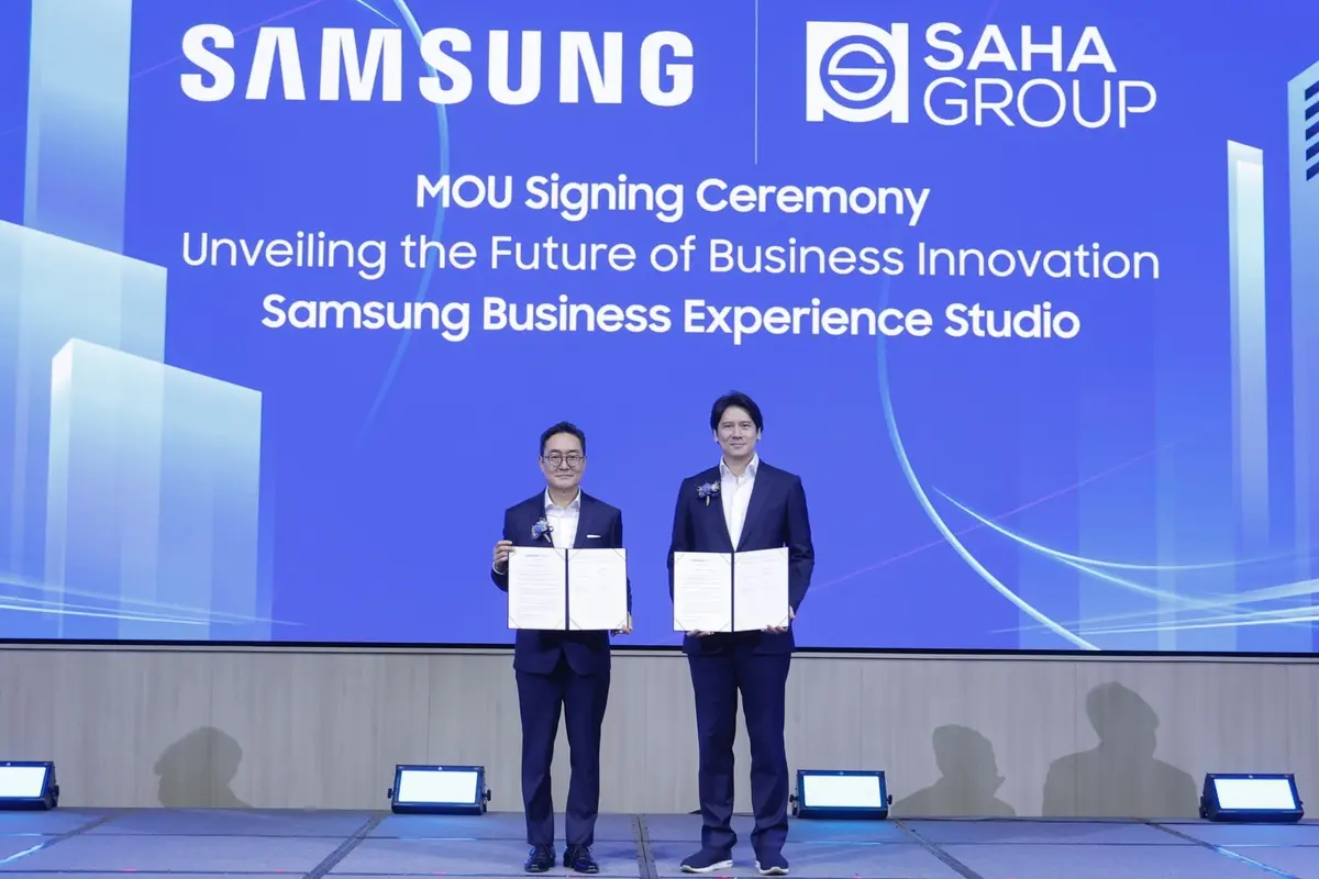 ซัมซุง ผู้นำด้านนวัตกรรมและเทคโนโลยีระดับโลก จับมือ บริษัท สหพัฒนาอินเตอร์โฮลดิ้ง จำกัด (มหาชน) หรือ SPI เปิดตัว “Samsung Business Experience Studio” พื้นที่จัดแสดงเทคโนโลยีสุดล้ำที่ใหญ่ที่สุด...