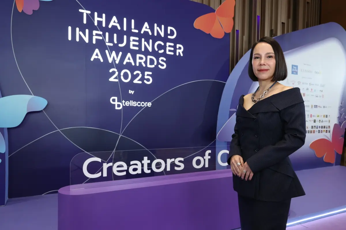 As Creators Coexist with AI, Personal Branding Is the Path to Survival ‘Tellscore’ Reinforces Leadership in Influencer Marketing with ‘Thailand Influencer Awards 2025’