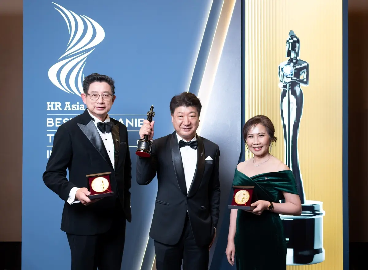 คาโอ คว้า 3 รางวัลเกียรติยศจาก HR Asia Awards 2025 ตอกย้ำการเป็นองค์กรที่น่าทำงานด้วยที่สุดในเอเชีย พร้อมสร้างโอกาสอย่างเท่าเทียม