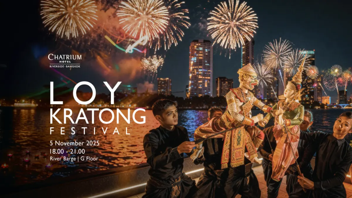 Celebrate Loy Krathong by the Chao Phraya River at Chatrium Hotel Riverside Bangkok
