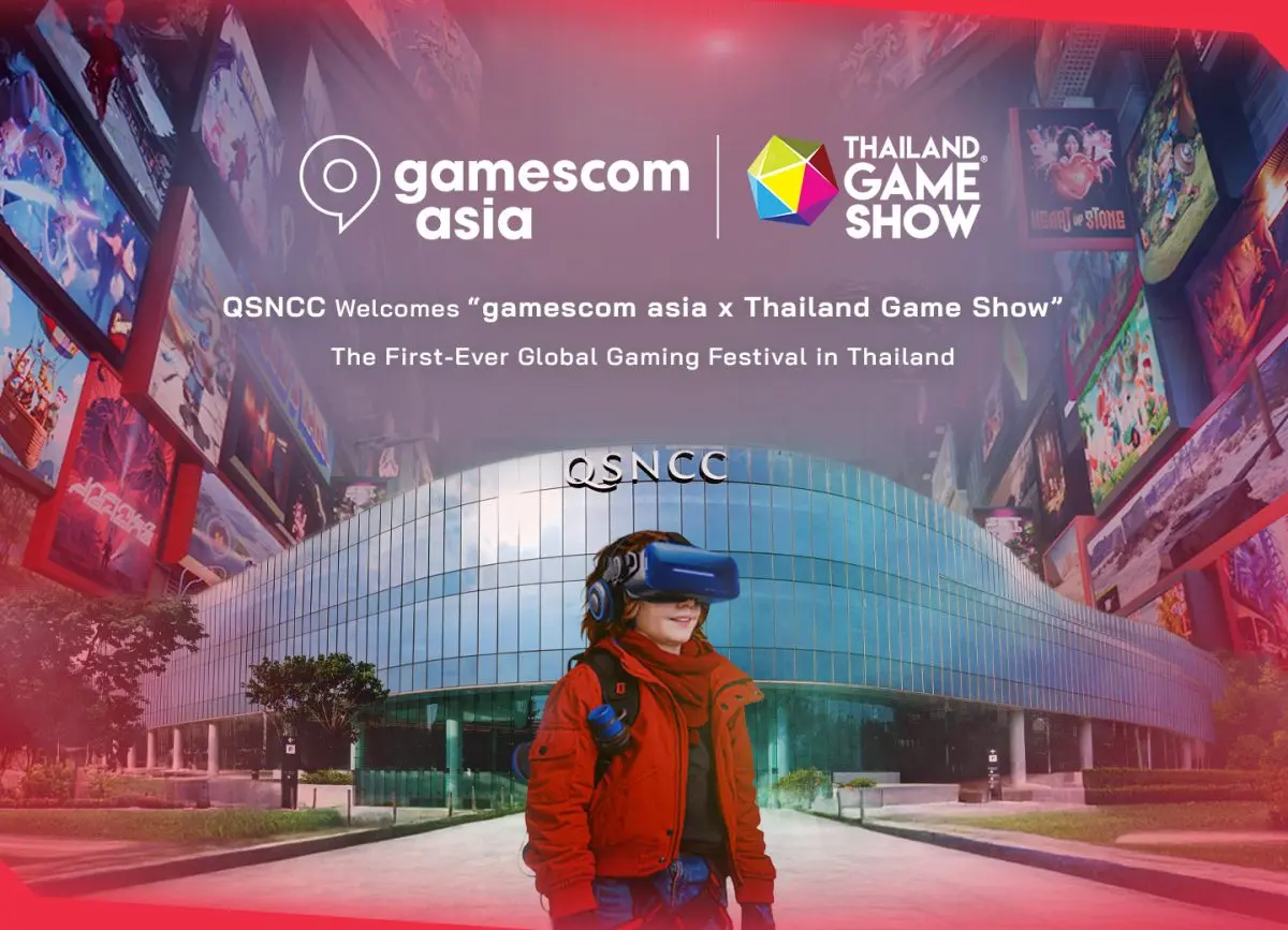 QSNCC unlocks a new era with “gamescom asia x Thailand Game Show”— The world’s first full-scale integration of business and entertainment zones, welcoming over 200,000 gaming enthusiasts.