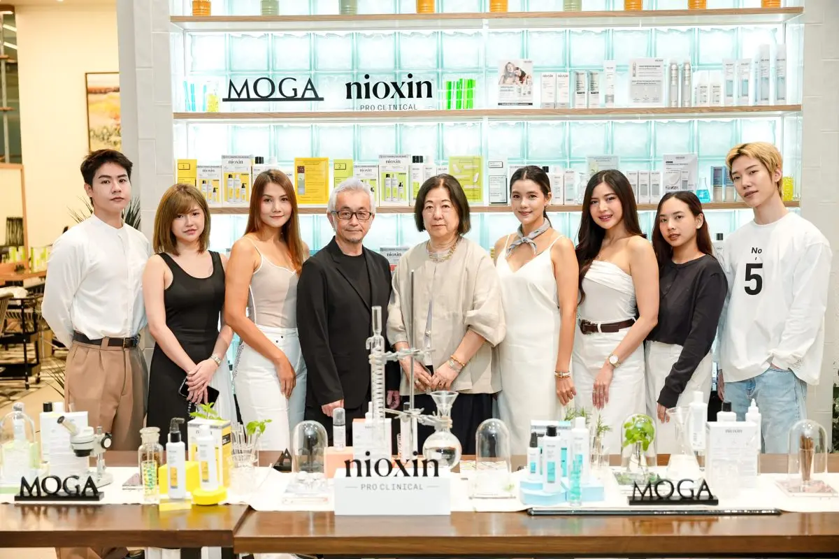 MOGA x NIOXIN เปิดประสบการณ์การดูแลหนังศีรษะและเส้นผมเหนือระดับ