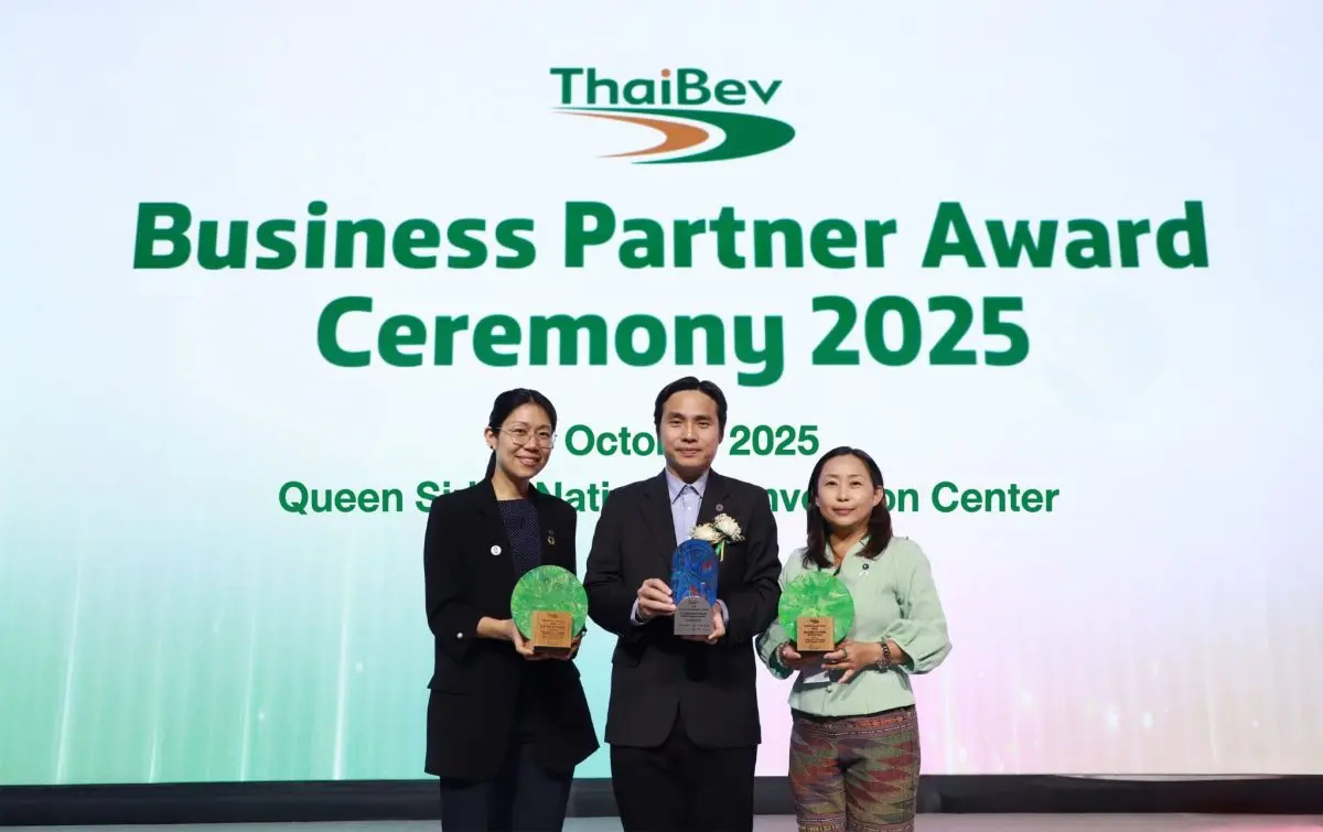STGT คว้า 3 รางวัลทรงเกียรติระดับประเทศ ในงาน TSCN Business Partner Conference 2025 และ ThaiBev Business Partner Award Ceremony 2025