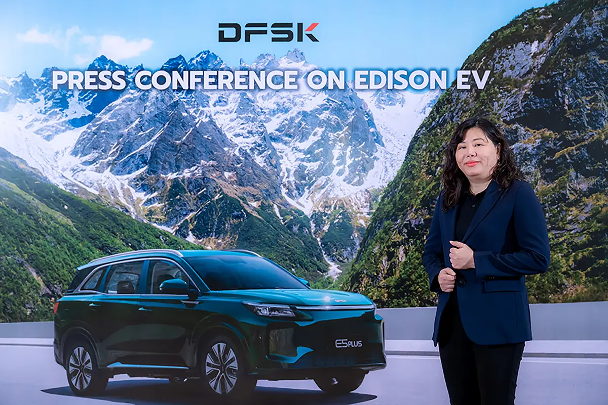 Edison EV ร่วมฉลอง 20 ปี เนื่องในโอกาสครบรอบการส่งออกรถยนต์แบรนด์ DFSK ออกต่างประเทศของ SERES Group (เซเรสกรุ๊ป) ย้ำจุดยืนผู้จัดจำหน่ายรถยนต์ไฟฟ้าแบรนด์ DFSK แต่เพียงผู้เดียวในไทย เตรียมขาย DFSK...