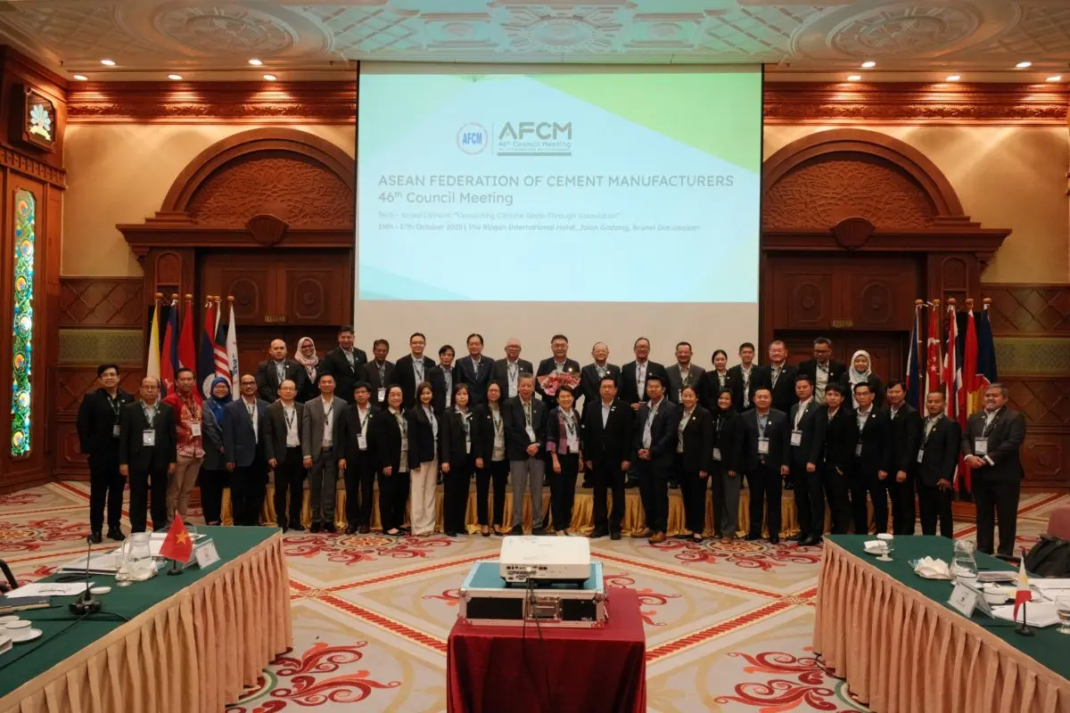 สมาคมอุตสาหกรรมปูนซีเมนต์ไทย (TCMA) ตอกย้ำบทบาทผู้นำระดับภูมิภาค นำสภาผู้ผลิตปูนซีเมนต์แห่งอาเซียน (ASEAN Federation of Cement Manufacturers: AFCM) เดินหน้าประกาศโรดแมปลดคาร์บอน “2035...