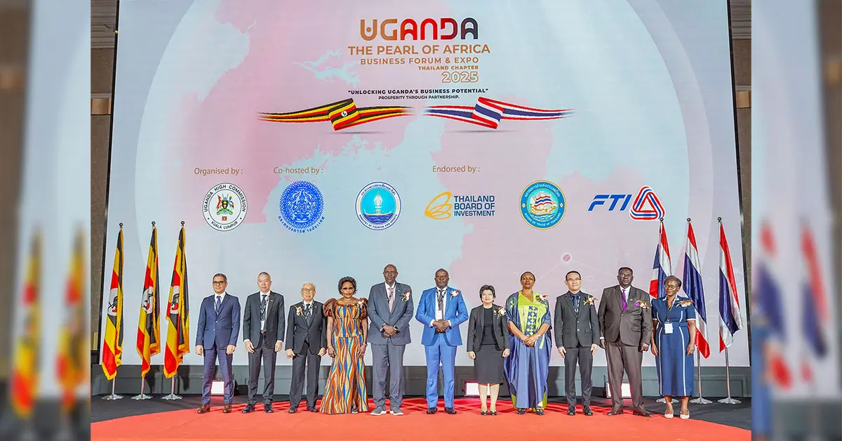 The Uganda High Commission in Kuala Lumpur, accredited to the Kingdom of Thailand, hosted “The Pearl of Africa – Uganda Business Forum & Expo 2025 – Thailand Chapter” on 26th November 2025...