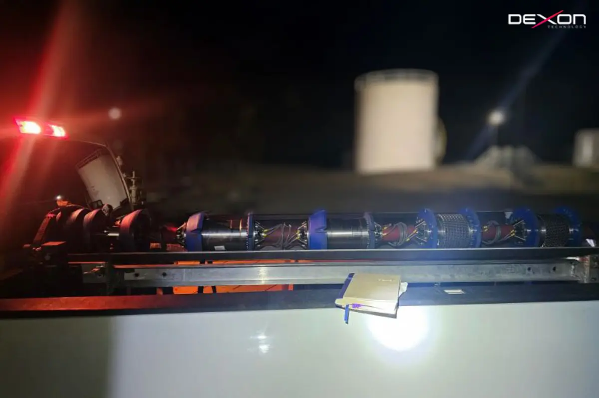 DEXON ส่งมอบภารกิจตรวจสอบท่อส่งกว่า 150 กิโลเมตร ในทวีปอเมริกาเหนือด้วยเทคโนโลยี UT-CD Hawk และ UT-MC Falcon