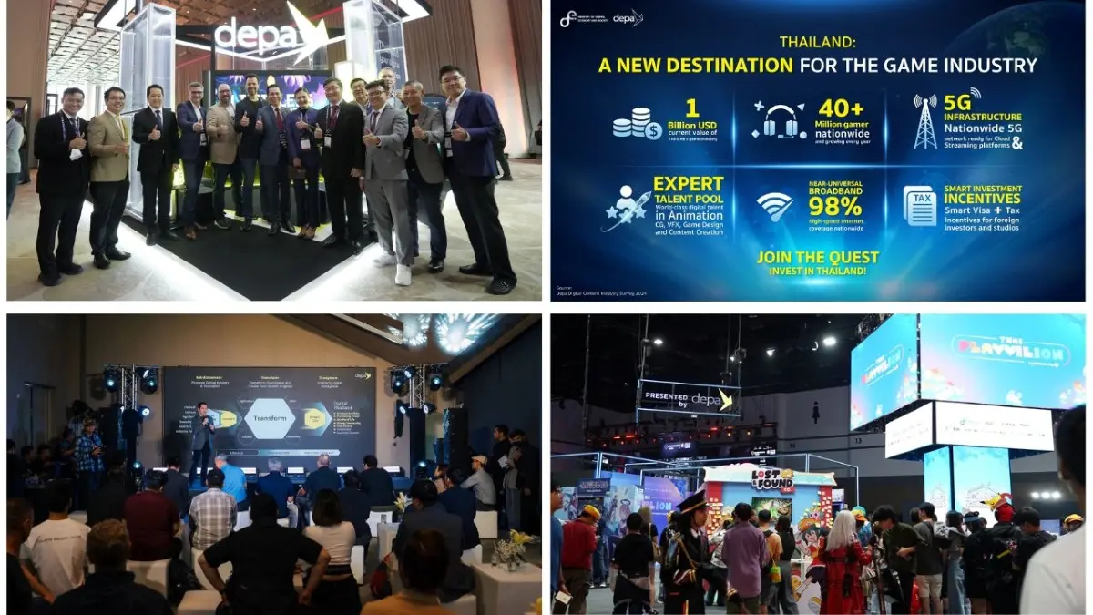 The Digital Economy Promotion Agency (depa) has officially announced the unprecedented success of gamescom asia x Thailand Game Show 2025, marking a historic milestone for the Southeast Asian...