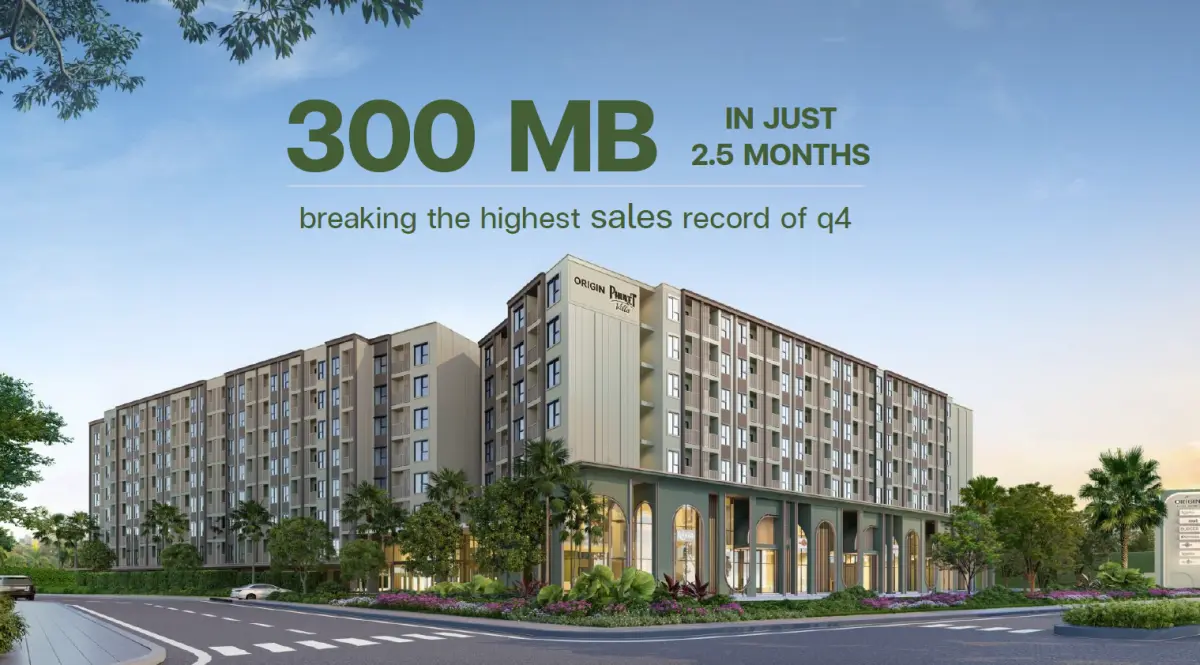 เพียง 2 เดือนครึ่ง ทำยอดขาย 300 ล้านบาท จาก โครงการ ดิ ออริจิ้น กะทู้-ป่าตอง ชูจุดแข็งด้านบริการ ยกระดับการอยู่อาศัย บริษัท แพชชั่น เรียลเตอร์ จำกัด (Passion Realtor) ให้บริการเป็นตัว...