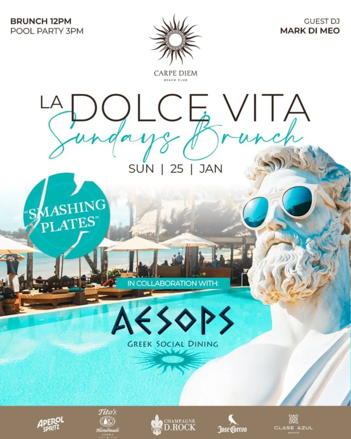 This month, Carpe Diem Beach Club will elevate its signature La Dolce Vita Sundays with an exclusive one-day collaboration with AESOPS Bangkok Greek Restaurant, everyone’s favourite social...