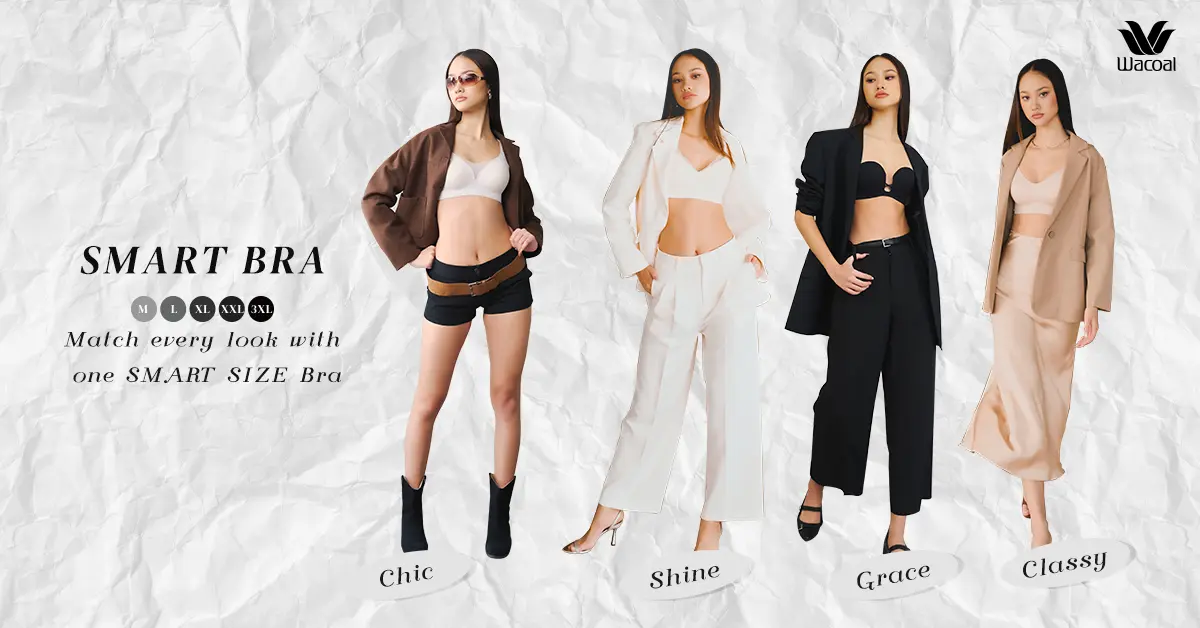 ความปังไม่เคยแผ่ว สำหรับสาวน้อยมากความสามารถ บีบี – บียังคา โพลัค เพราะล่าสุดมาร่วมงานถ่ายแฟชั่นให้กับ วาโก้ แบรนด์ชุดชั้นในยอดนิยมอันดับ 1 ด้วยคอลเลกชัน Wacoal Smart Size – M L XL...