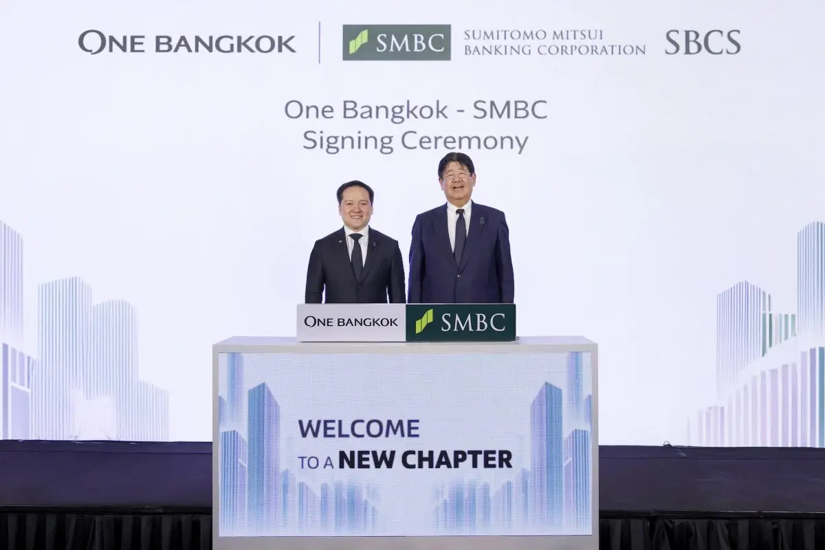 One Bangkok is pleased to announce Sumitomo Mitsui Banking Corporation (SMBC) as the inaugural anchor tenant of One Bangkok Tower 2. The relocation, SMBC’s first local office move in over a decade...