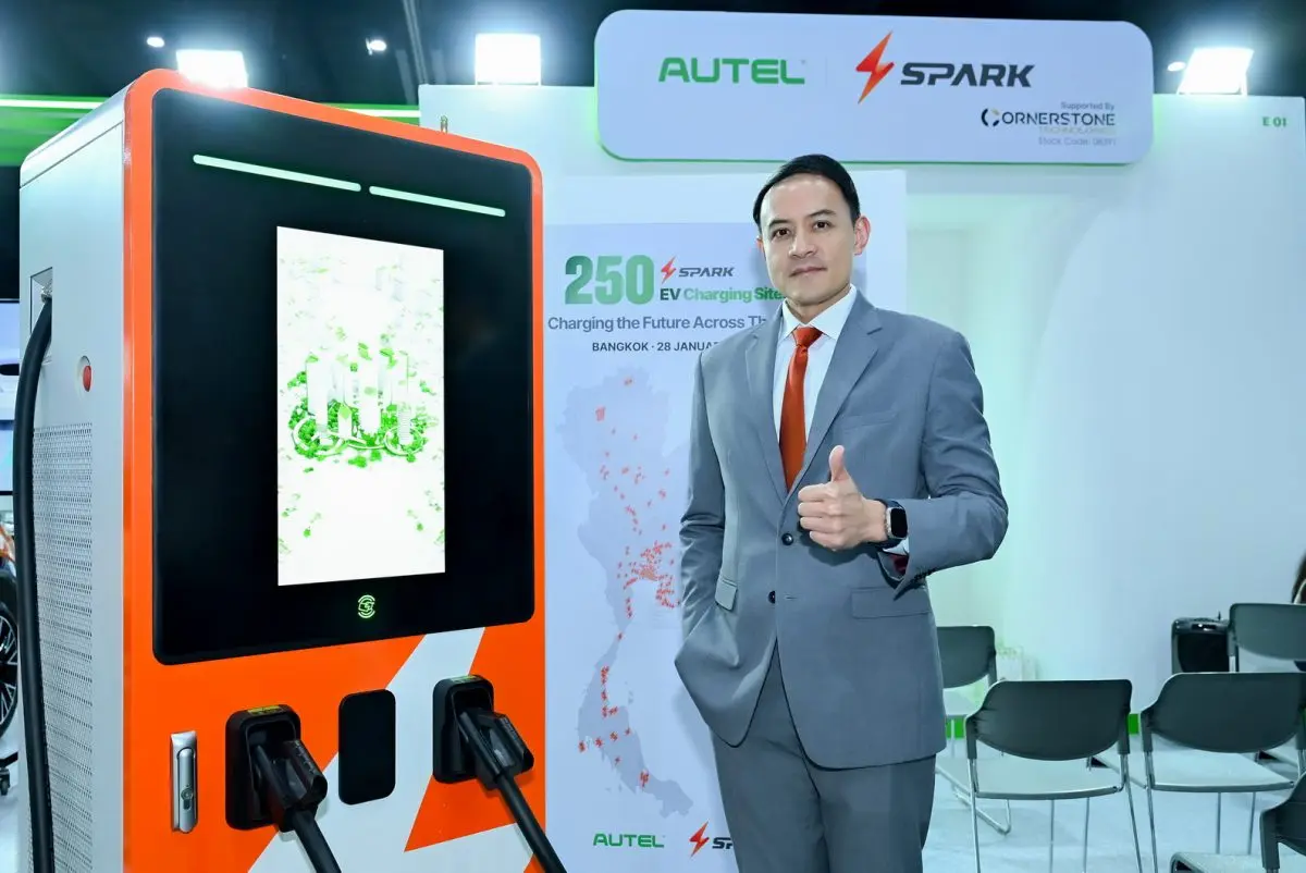 สปาร์ค อีวี ประกาศความสำเร็จครั้งสำคัญ ติดตั้งสถานีชาร์จเร็ว (Fast Charge) ครบ 250 แห่งทั่วไทย รุกเป้าหมายใหญ่ 1,000 แห่งทั่วปท. รับกระแสรถยนต์ไฟฟ้าเติบโตแบบก้าวกระโดด กรุงเทพมหานคร — บริษัท...