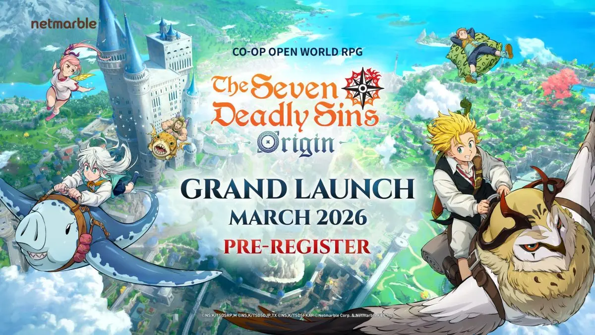 เน็ตมาร์เบิ้ล ผู้พัฒนาและผู้เผยแพร่เกมคุณภาพสูงชั้นนำ ประกาศว่าเกม RPG โอเพนเวิลด์แบบ Co-Op ที่กำลังจะมาเร็ว ๆ นี้อย่าง ‘ศึกตำนาน 7 อัศวิน Origin’ (The Seven Deadly Sins: Origin) เสร็จสิ้นการ...