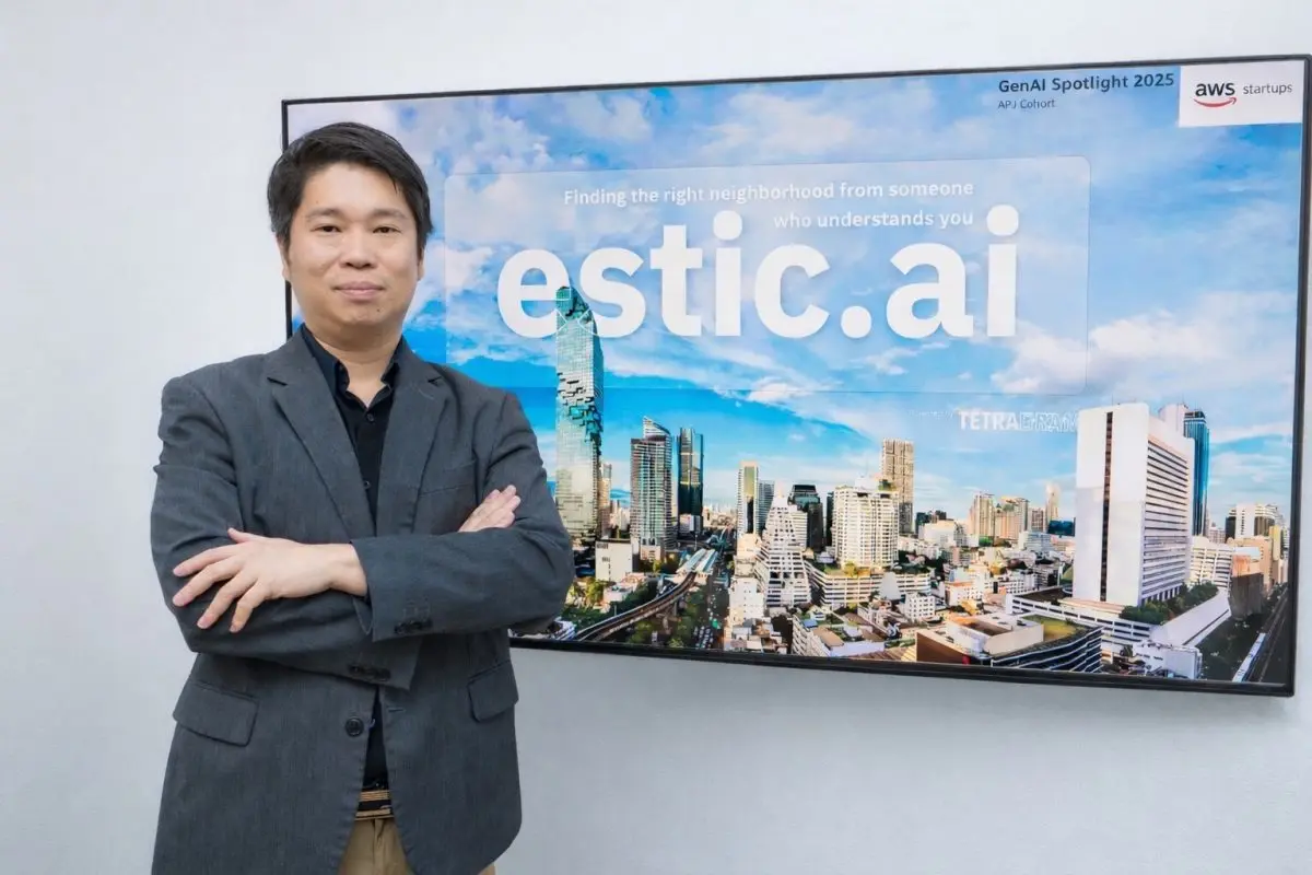 เปิดตัว “Estic.AI” แพลตฟอร์มอสังหาฯ รายแรก ชูจุดเด่นวิเคราะห์ความเสี่ยงภัยพิบัติ (Climate Risk) และไลฟ์สไตล์แบบ Hyper-Local