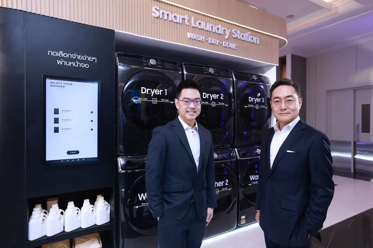 ท่ามกลางการเติบโตอย่างรวดเร็วของธุรกิจร้านสะดวกซักและภาคบริการในประเทศไทย ซัมซุงเดินหน้าเจาะตลาดเครื่องซักและเครื่องอบผ้าเชิงพาณิชย์ เพื่อยกระดับมาตรฐานอุตสาหกรรมด้วยนวัตกรรมที่ออกแบบมา...