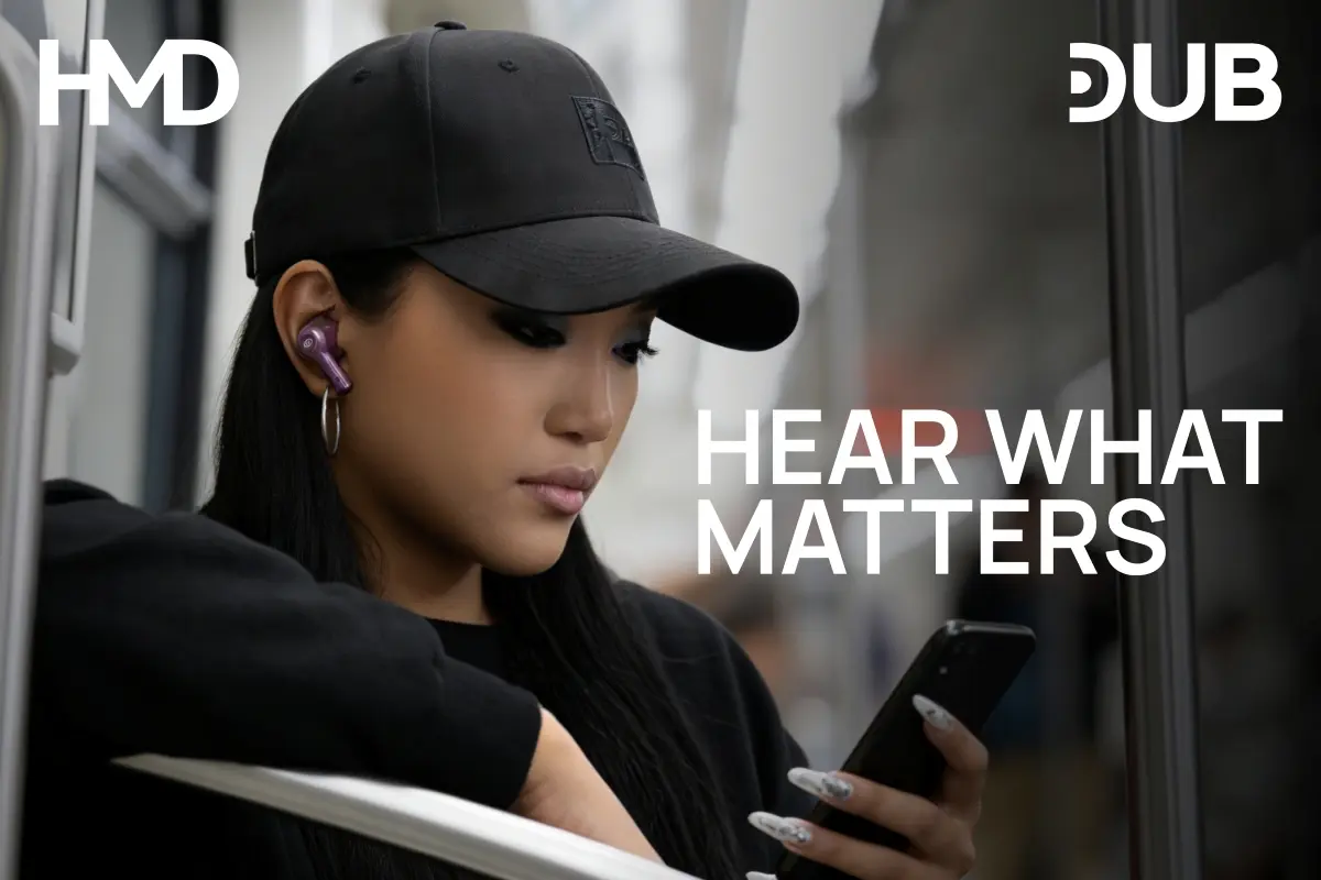 HMD ประเทศไทย เดินเกมต่อยอดกลยุทธ์มัลติแบรนด์ รุกตลาดอุปกรณ์เสริม ชูแบรนด์ “HMD DUB” หูฟังแบรนด์ยุโรปที่ “ฟังในเสียงที่ใช่”