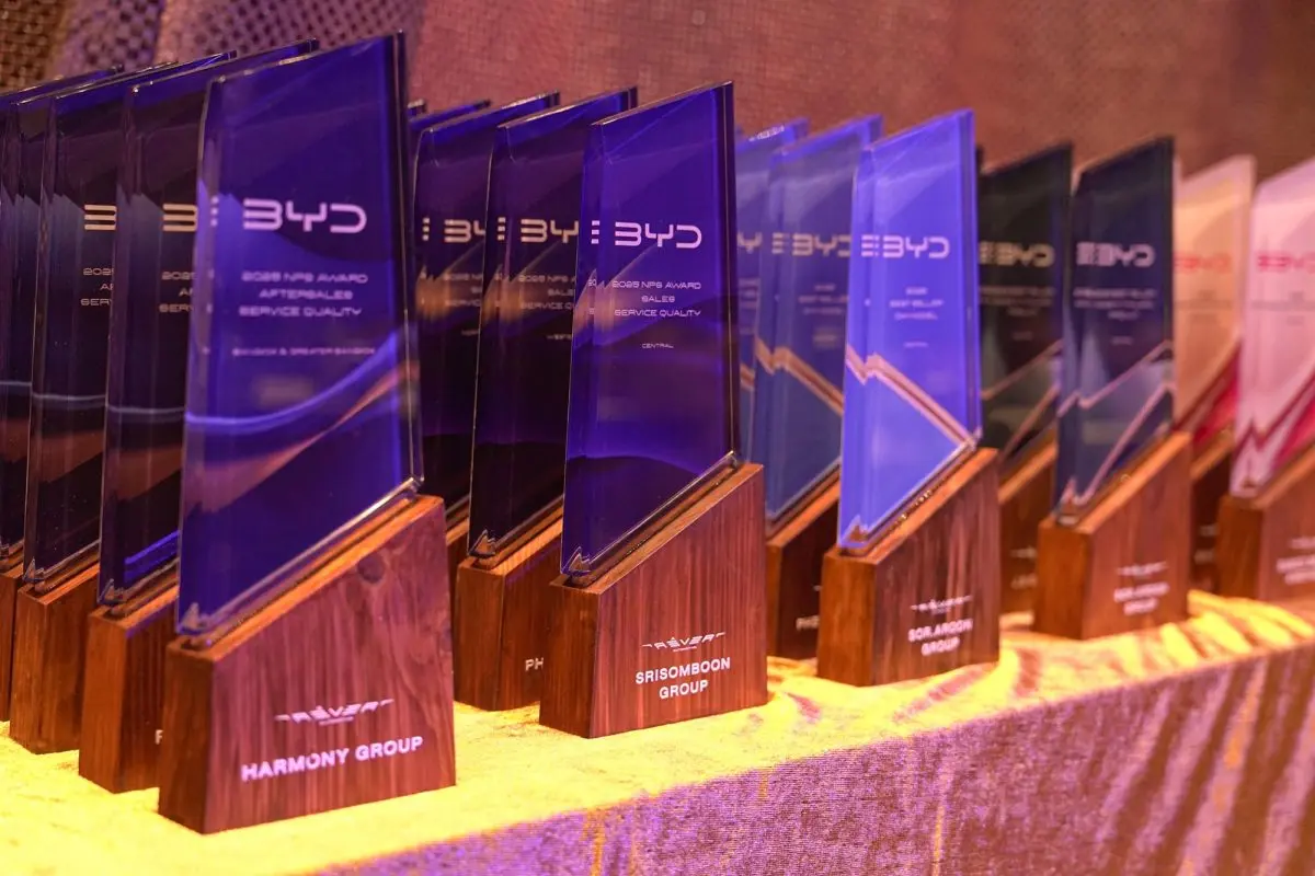 บีวายดี ประเทศไทย มอบรางวัลผู้จำหน่ายดีเด่น KUNLUN Award 2025