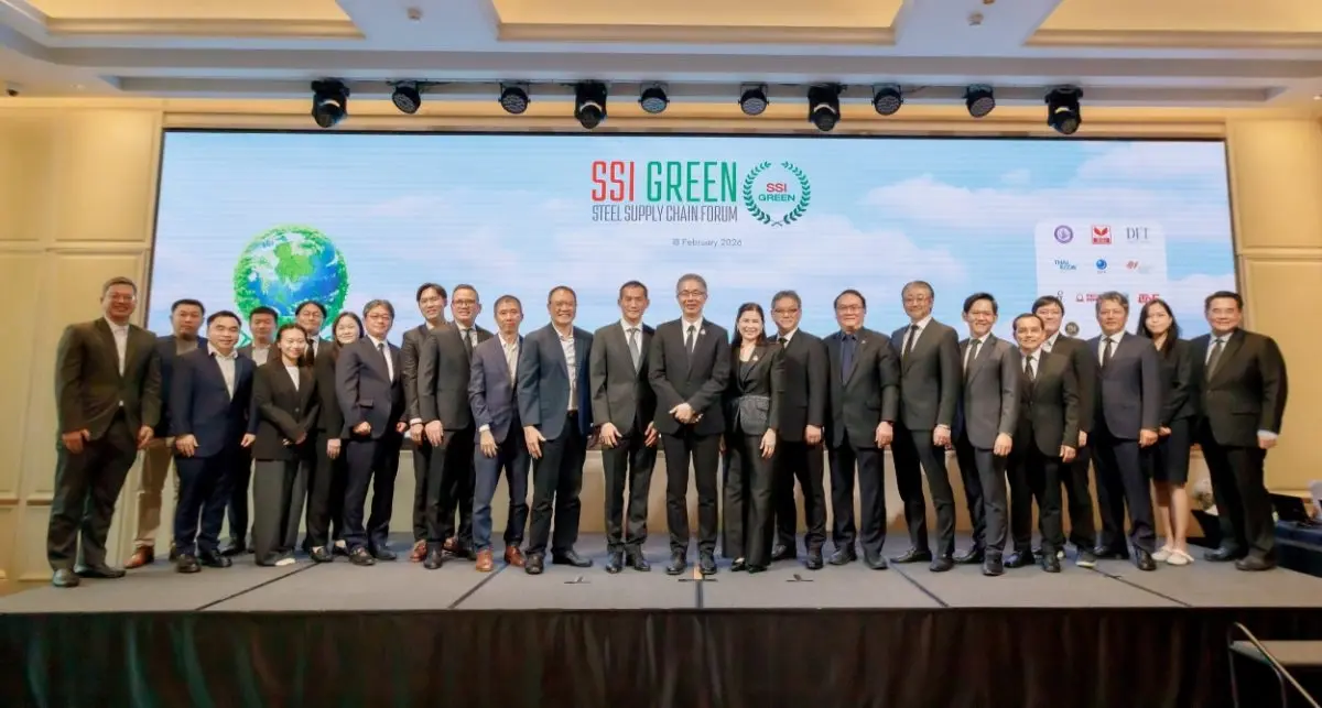 Sahaviriya Steel Industries Public Company Limited, or SSI, reaffirmed its leadership role in Thailand’s steel industry by hosting the “SSI GREEN STEEL SUPPLY CHAIN FORUM 2026” for the first time...