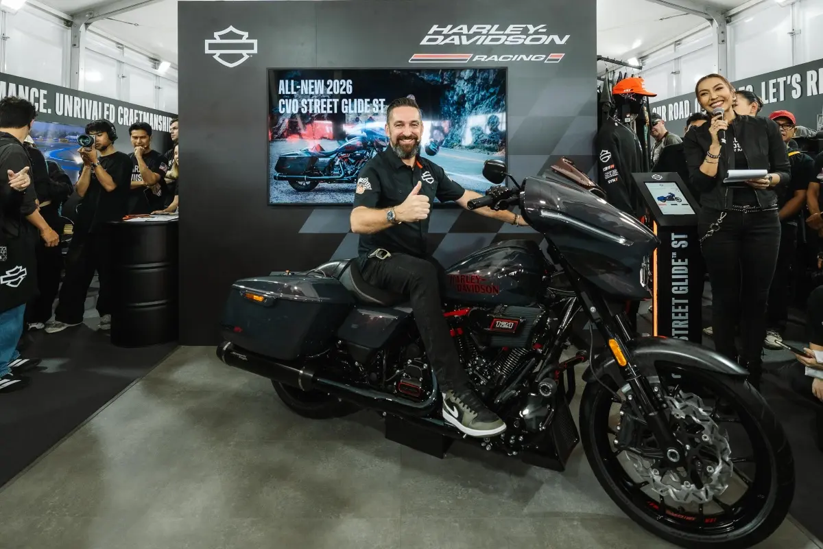 Harley-Davidson® สร้างปรากฏการณ์สุดยิ่งใหญ่ใน “MotoGP™ Thailand 2026” เปิดตัว 4 โมเดล Sport Touring ครั้งแรกในเอเชียตะวันออกเฉียงใต้