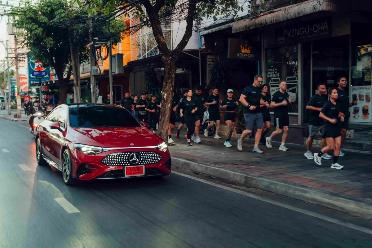 เมอร์เซเดส-เบนซ์ เปิดประสบการณ์ City Run ชวนลูกค้าพิชิตเส้นทางวิ่ง 5K ใจกลางสาทร กับกิจกรรม The Urban Performance Presented by The all-new electric CLA