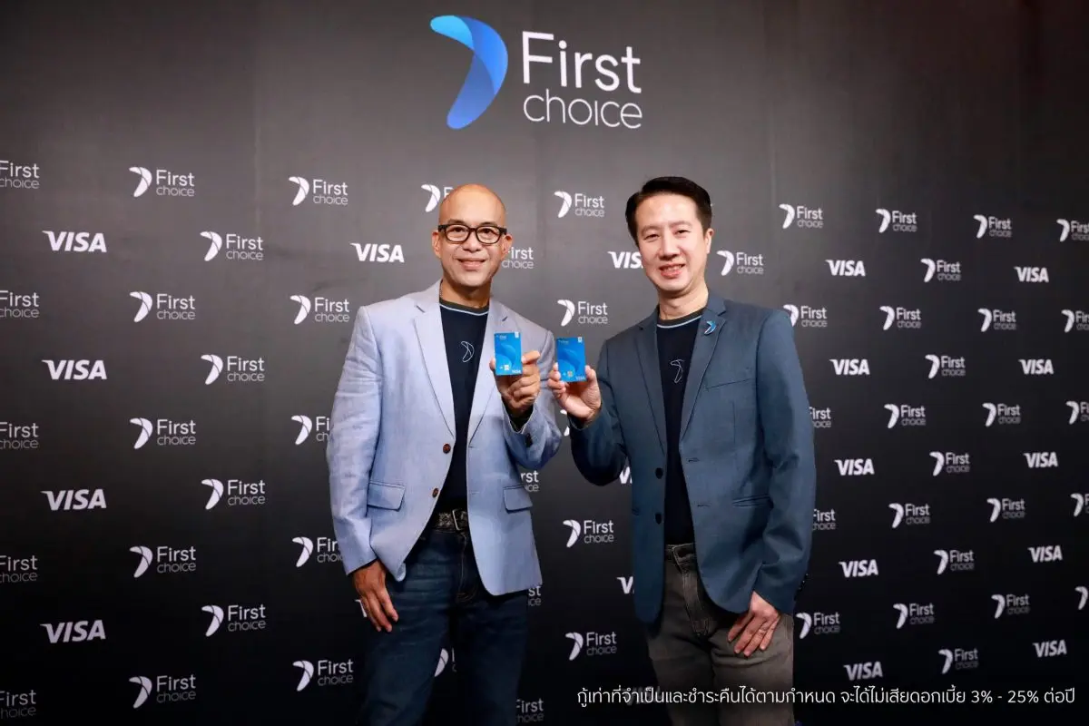 กรุงศรีเฟิร์สช้อยส์ รุกตลาดสินเชื่อส่วนบุคคล เปิดตัว ‘บัตรกดเงินสดเฟิร์สช้อยส์’ โฉมใหม่ โดดเด่นด้วยนวัตกรรมการชำระเงินที่อัปความสามารถไปอีกขั้น เพิ่มความสะดวก ตอบโจทย์ไลฟ์สไตล์การใช้จ่ายยุค...