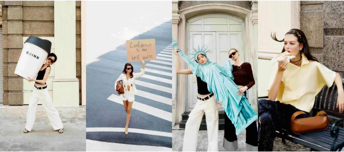 QUINN presents the “Rhythm Of Big City” collection for Summer 2026. The sound of horns and hurried footsteps in a city that never sleeps signals the beginning of a new season. inspired by a...