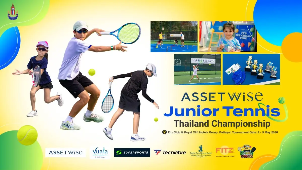 Racquets at the ready as the AssetWise Junior Tennis Thailand Championship 2026 returns to Fitz Club at the prestigious Royal Cliff Hotels Group Pattaya. Taking place from 2 – 3 May 2026, this...