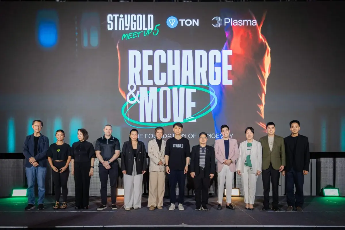 บิทคับ กรุ๊ป ขยายคอมมูนิตี้คนรักสุขภาพ จัด StayGold Meetup ถอดความลับศาสตร์แห่งการนอนและการออกกำลังกายแบบ Longevity