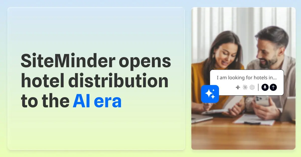 SiteMinder, the world’s leading hotel commerce platform, today announced new platform capabilities and partnerships designed to extend hotel distribution into the AI era. Connecting 53,000...