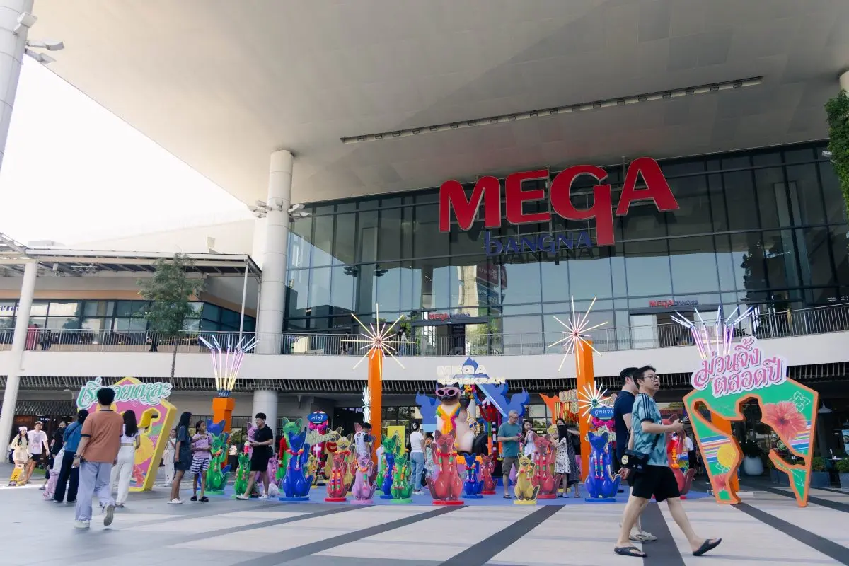 ศูนย์การค้าเมกาบางนา แหล่งช้อปปิ้งที่ใหญ่ที่สุดแห่งกรุงเทพฯ ฝั่งตะวันออก พร้อมเติมเต็มประสบการณ์การใช้ชีวิตให้ทุก ๆ วันมีความสุขมากยิ่งขึ้น ด้วยแนวคิด YOUR EVERYDAY MEETING PLACE สร้างบรรยากาศ...