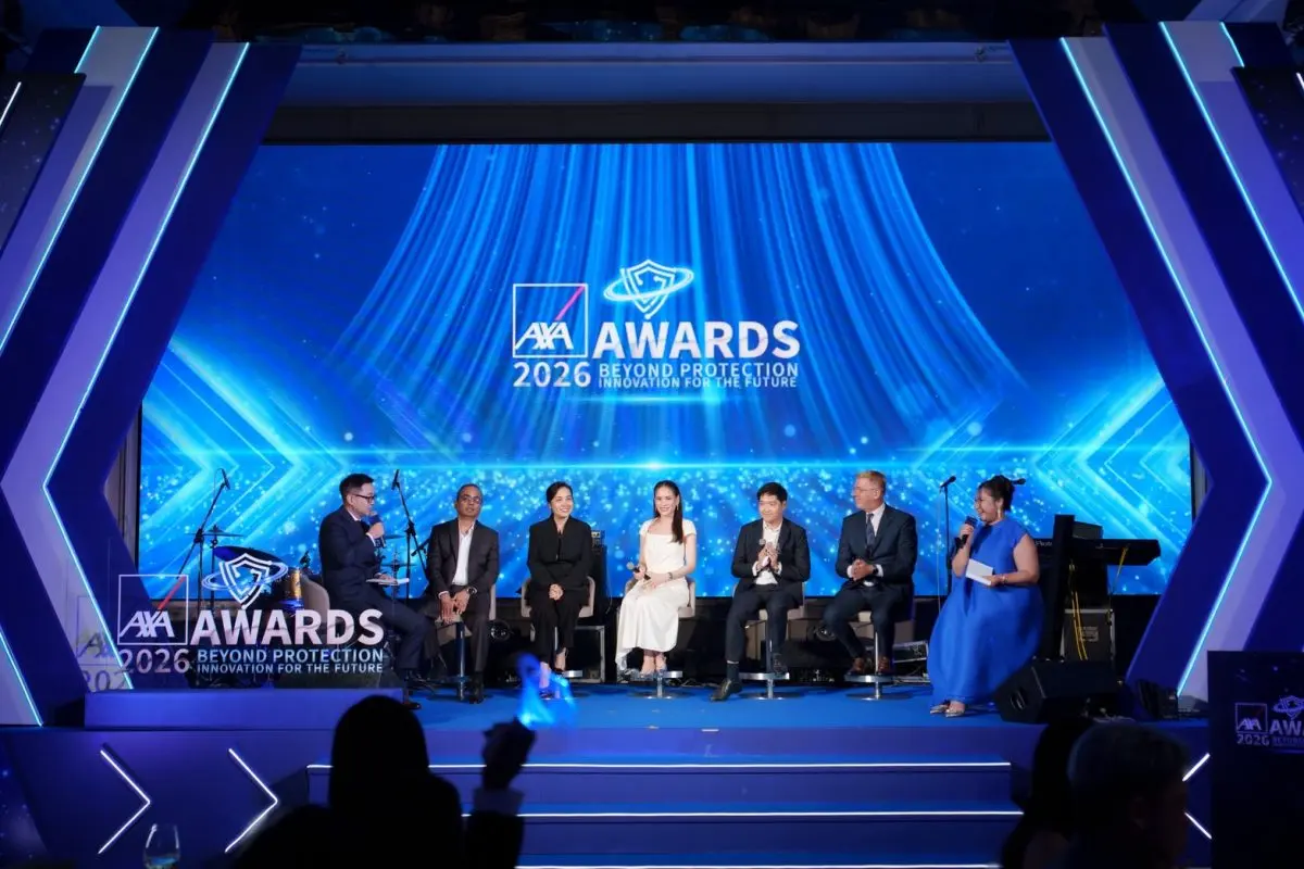 แอกซ่าประกันภัยจัดพิธีมอบรางวัล AXA Awards 2026 เพื่อเชิดชูเกียรติและเฉลิมฉลองความสำเร็จของตัวแทนและนายหน้าประกันภัยที่มีผลงานโดดเด่นจากทั่วประเทศ งานในปีนี้จัดขึ้นภายใต้แนวคิด “Beyond Protection...