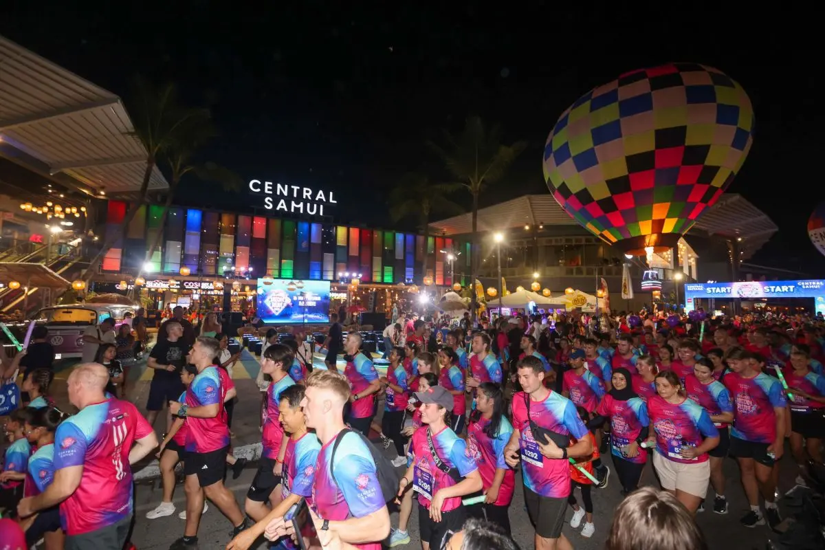 Central Samui Partners with Public and Private Sectors to Launch ‘Central Samui Neon Run 2026’