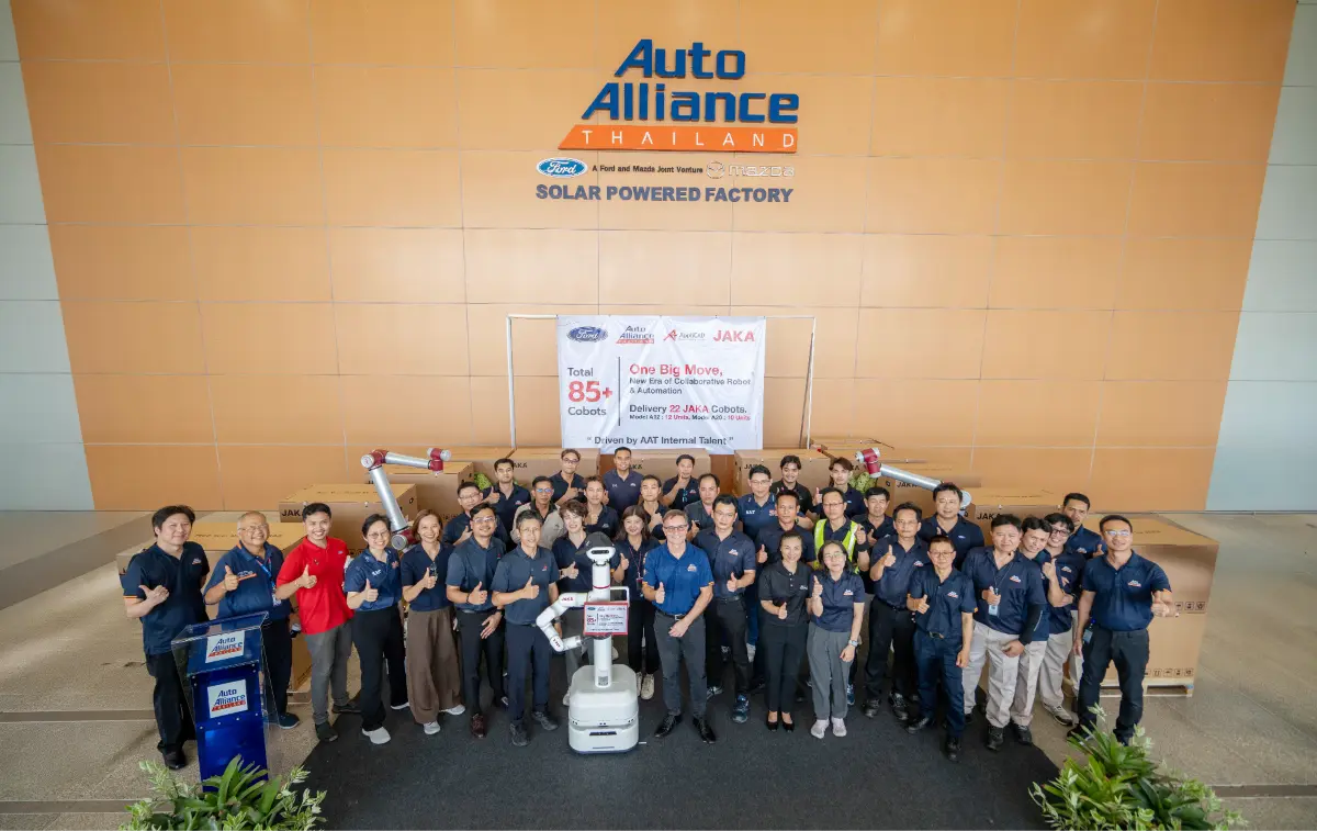 บริษัท Auto Alliance (Thailand) Co., Ltd. (AAT) เดินหน้ากลยุทธ์ยกระดับการผลิตครั้งสำคัญ ด้วยการลงทุนใน Collaborative Robots (Cobots) มากกว่า 85 ยูนิต เพื่อเพิ่มขีดความสามารถในการ...