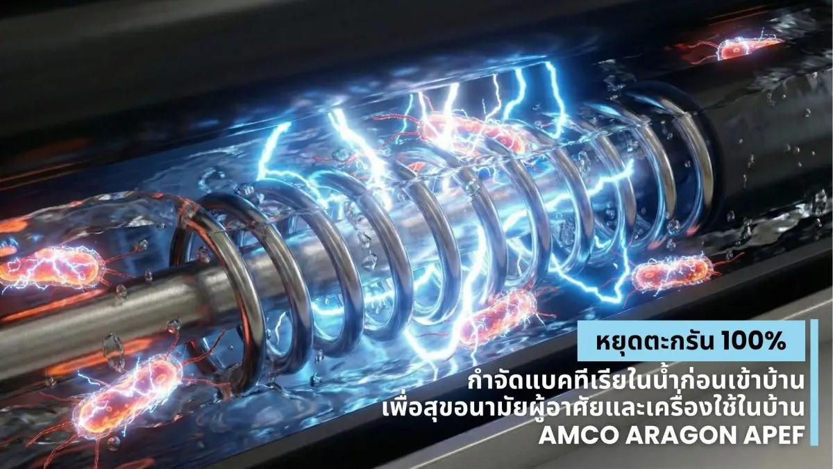 amco เปิดตัว “Aragon APEF” นวัตกรรมหยุดตะกรันอัจฉริยะ 100% ชูจุดเด่นการประหยัดพลังงานและคืนความอ่อนเยาว์ให้ผิวพรรณ ในงานสถาปนิก’69
