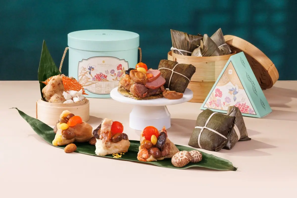 Celebrate the traditions of the Dragon Boat Festival with handcrafted rice dumplings from Shang Palace Chinese Restaurant. Presented in custom-designed gift boxes, these delicacies offer a...