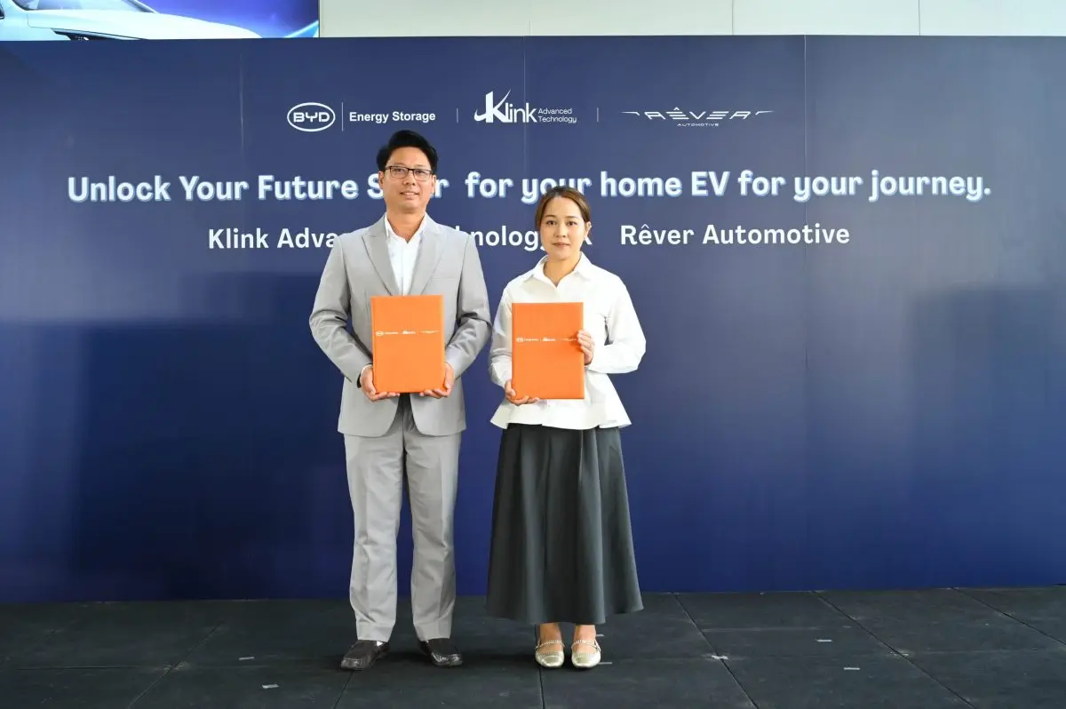 เคลิงค์ จับมือ เรเว่ ปั้น Solar–EV Ecosystem ดันโชว์รูม BYD สู่ Clean Energy Hub รับตลาดรถไฟฟ้าโตแรง