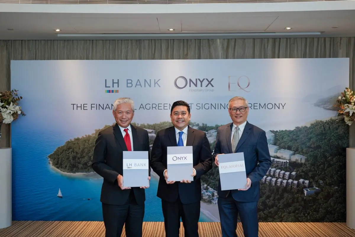 ออนิกซ์ ร่วมมือกับพันธมิตรทางการเงิน LH Bank เดินหน้าพัฒนาโครงการ “EQ Phuket” โรงแรมระดับลักชัวรีแห่งใหม่ในจังหวัดภูเก็ต