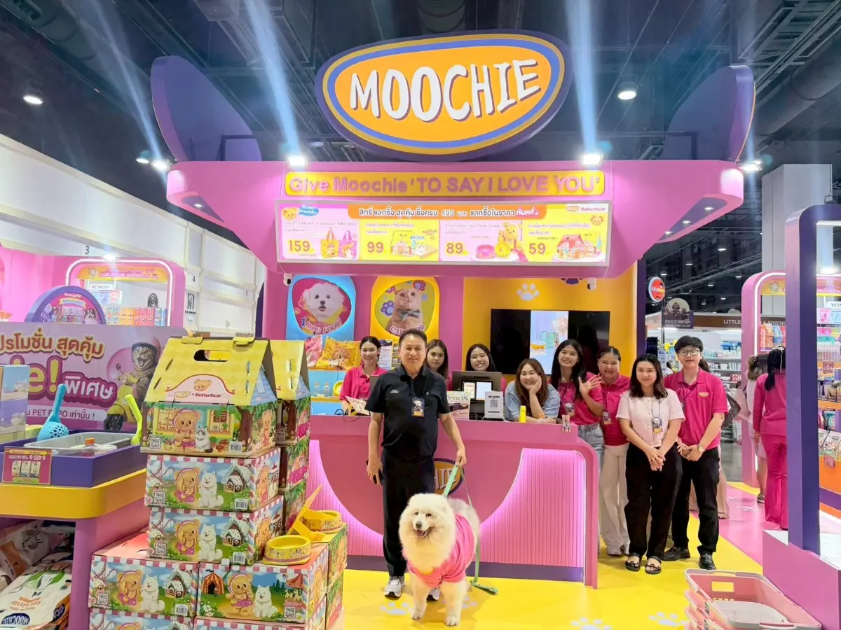Moochie กระแสแรง! COCOCO ดัน “ไทย ออซัม” บุก Pet Expo Thailand 2026