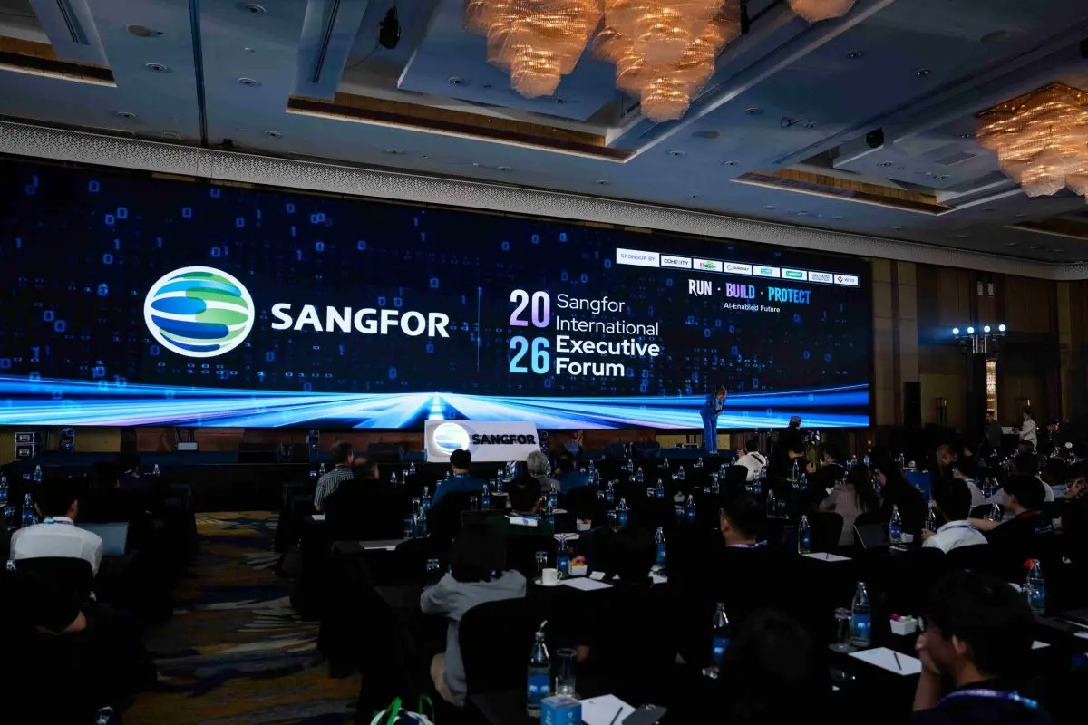 Sangfor Technologies จัดงาน Sangfor Executive Forum 2026 ณ กรุงเทพมหานคร เพื่อเปิดเวทีให้ผู้บริหารระดับ CIO ผู้นำด้านไอที และผู้เชี่ยวชาญด้านความปลอดภัยไซเบอร์ ร่วมแลกเปลี่ยนมุมมองเกี่ยวกับอนาคตของ...