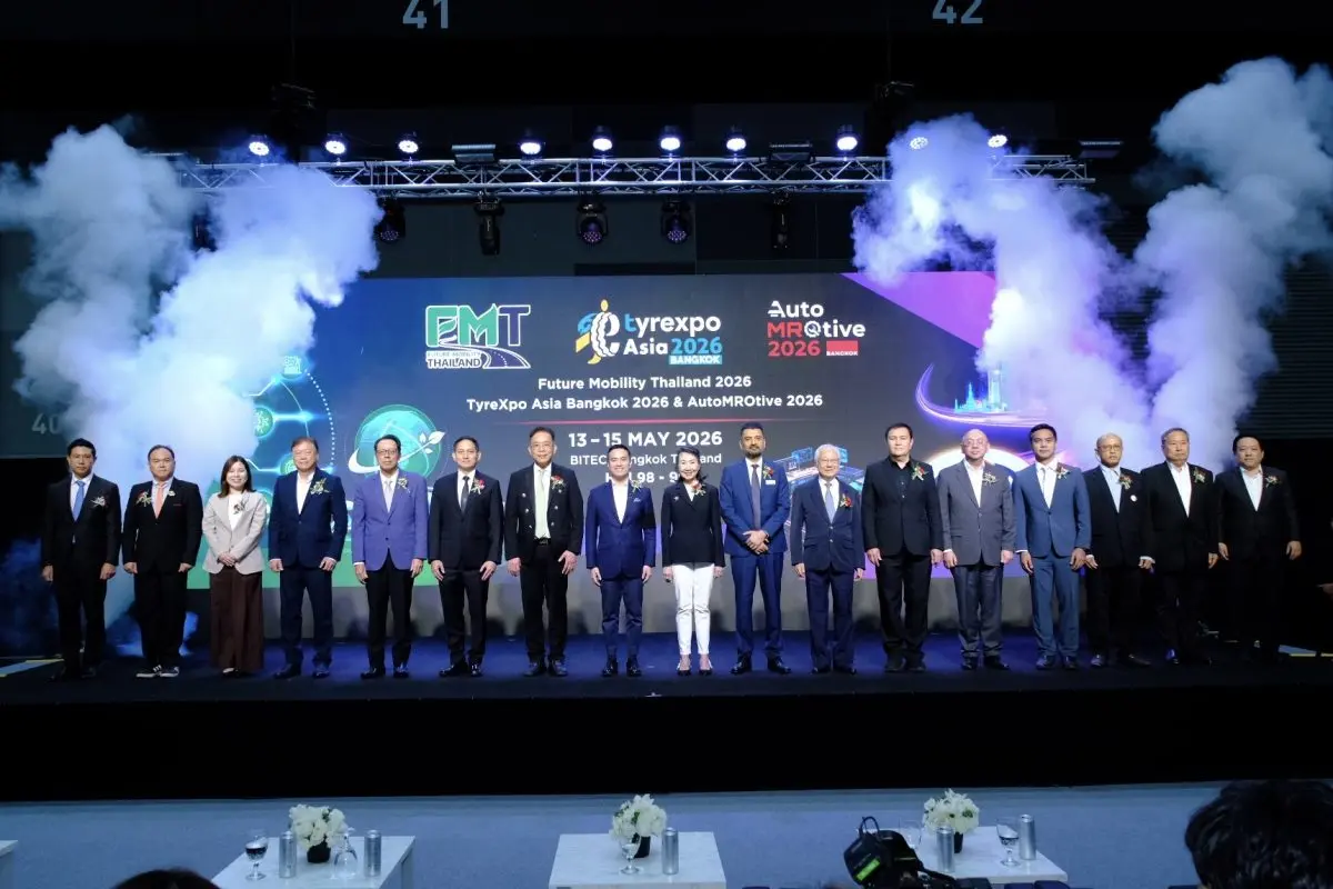 Thailand Declares Readiness to Become a Future Automotive Industry Hub Future Mobility Thailand 2026 Joins Forces with TyreXpo Asia Bangkok and AutoMROtive on a Grand International Stage Mr....